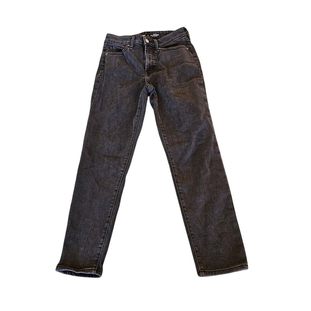 Old Navy High Rise OG Straight Jeans Size 2 Dark Wash Stretch Denim